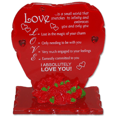 "Love Message Stand -999-031 - Click here to View more details about this Product